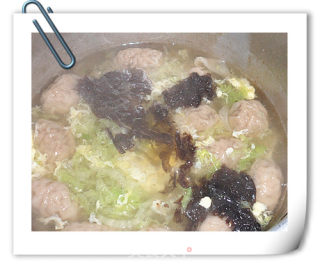 Warm and Warm Bowl in Winter-chinese Cabbage and Seaweed Wonton recipe