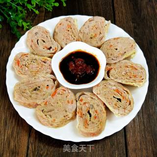 Steamed Tofu Rolls recipe