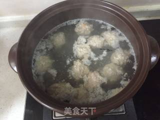 Fungus and Mushroom Meatball Soup recipe