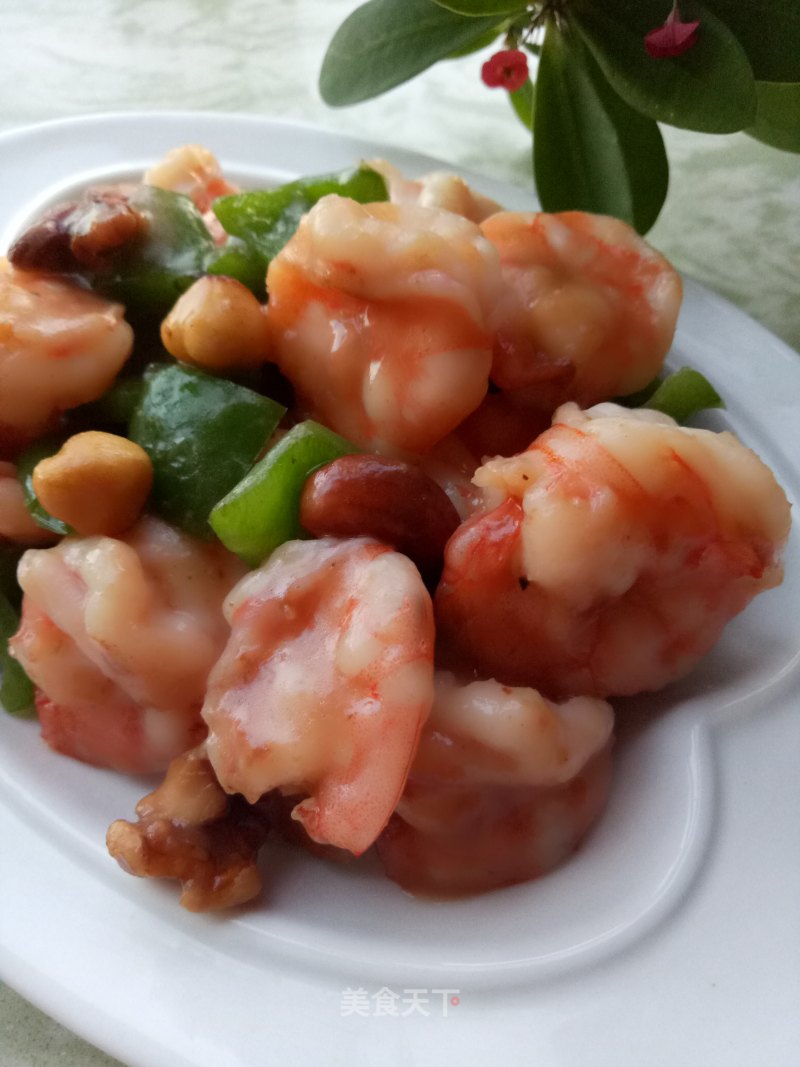 Fried Shrimp with Nuts recipe