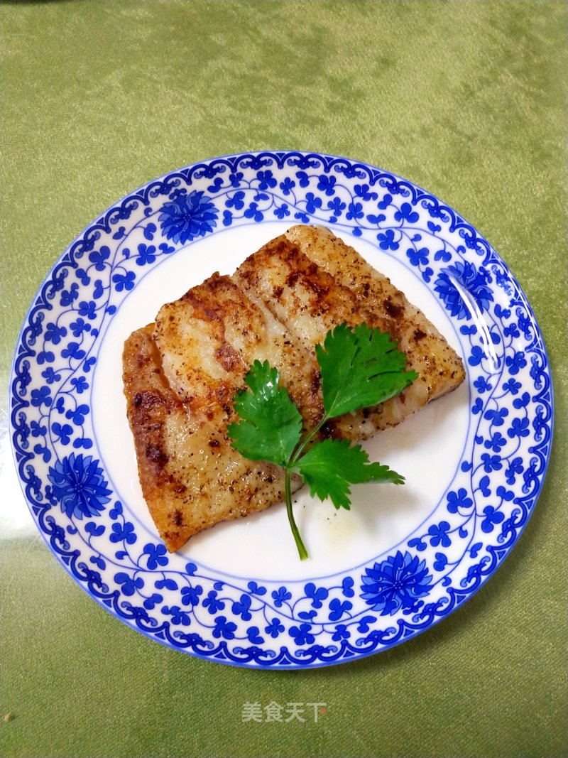 Pan-fried Fish Steak recipe