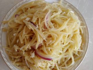 Onion and Potato Shreds recipe