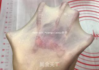 Rose Bean Paste Flower Bread recipe