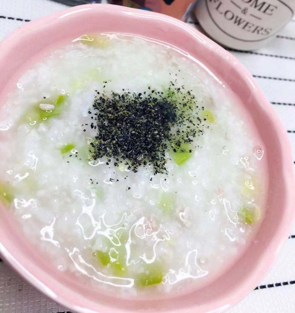 Horned Melon and Lean Pork Congee recipe