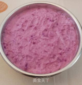 Purple Potato Mousse Cake recipe