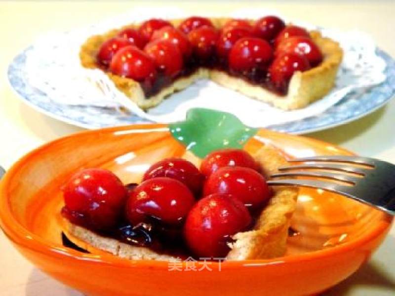 Crispy Blueberry Cherry Pie recipe