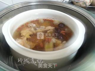 Flower Maw Chicken Soup recipe