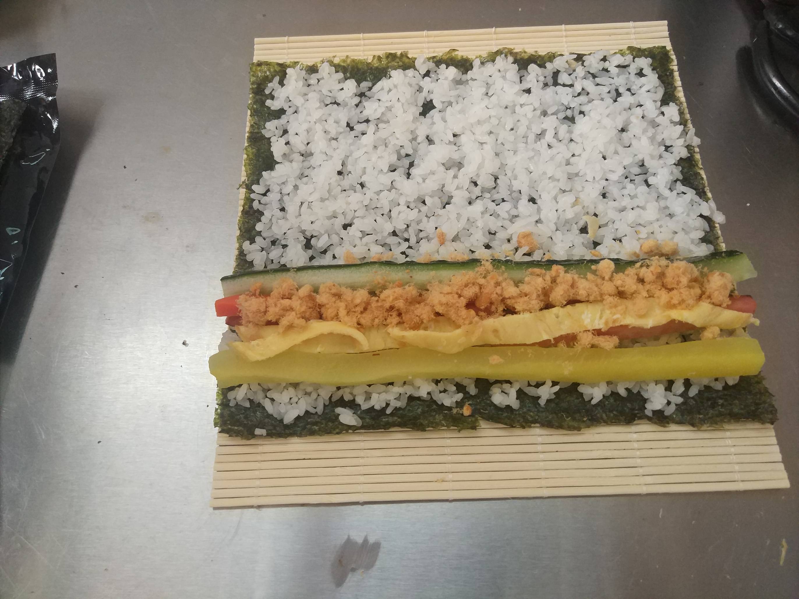 Seaweed Sushi Roll recipe