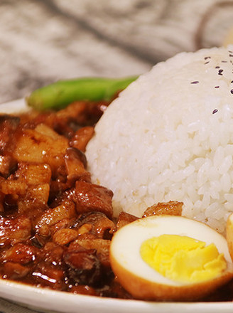 Braised Pork on Rice recipe