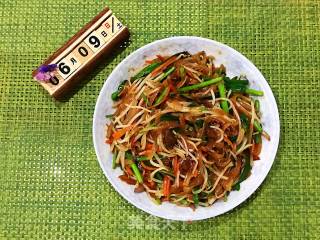 Stir-fried Niuhe recipe