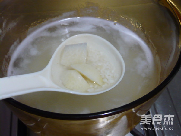 Osmanthus and Taro Congee recipe