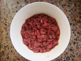 Diced Beef with Bean Flavor recipe