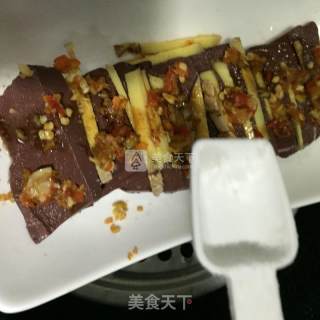 Chopped Pepper Beef Blood recipe
