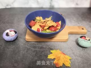 Fried Winter Bamboo Shoots with Snow Peas recipe