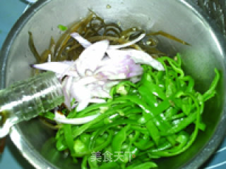 Green Pepper Kelp Shreds recipe