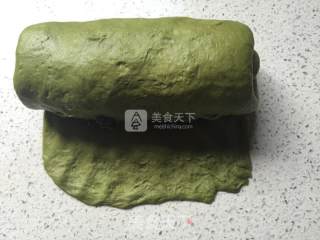 #aca烤明星大赛# Matcha Red Bean Toast recipe