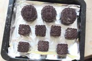 Chocolate Mung Bean Mooncake recipe