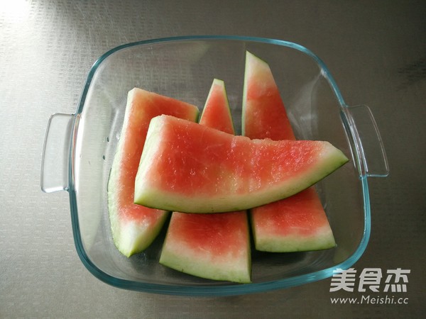 Cold Watermelon Peel recipe