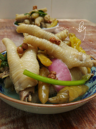 Homemade Pickled Chicken Feet recipe