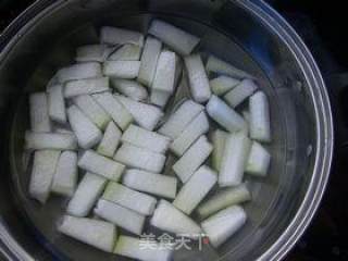 Winter Melon Strips with Orange Juice recipe