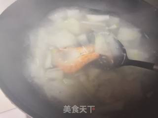 Winter Melon and Shrimp Soup recipe