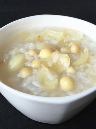Chicken Head Rice Lily Porridge