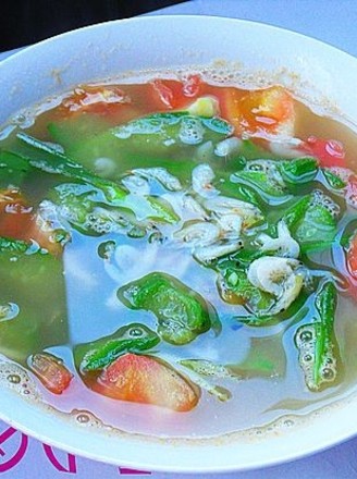 Shrimp Skin Loofah Soup recipe