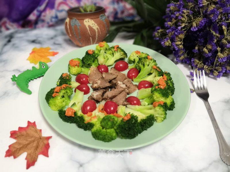 Broccoli Beef Platter recipe