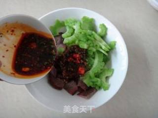Bitter Gourd Mixed Beef recipe