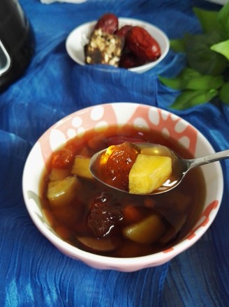 Peach Gum Sweet Potato and Red Date Soup recipe