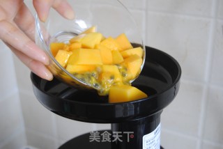 Passion Fruit Mango Ice Cream recipe