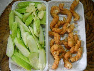 Twisted Loofah Vermicelli Soup recipe