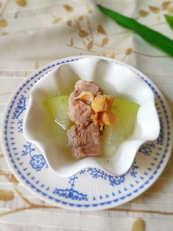 Pork Ribs, Scallops and Winter Melon Soup recipe