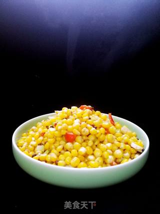 Stir-fried Spicy Corn Kernels recipe