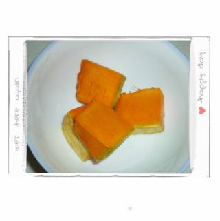Recipe Exchange--pumpkin and Red Date Congee recipe