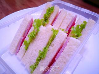 Ham Salad Sandwich recipe