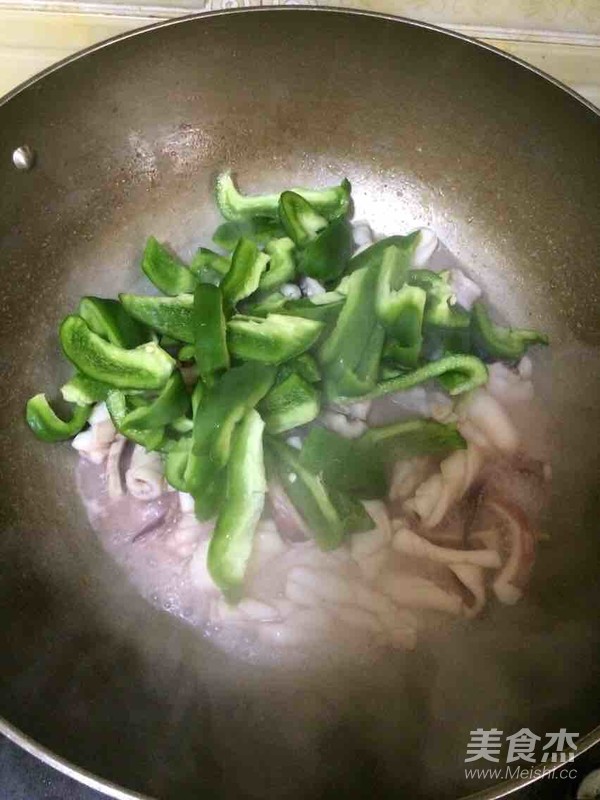 Squid Fried Green Pepper recipe