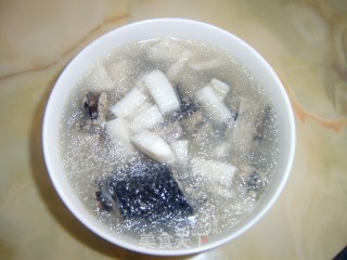 Fresh Coconut Black Chicken Soup recipe