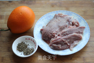 Fried Lamb with Orange recipe