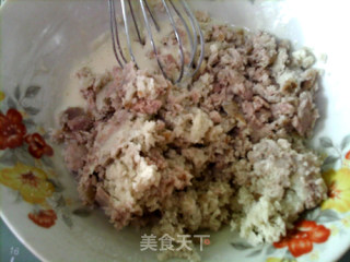 Taro Pancakes with Minced Meat recipe