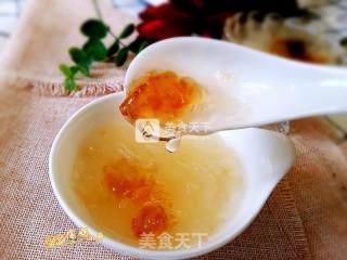 Peach Gum White Fungus Soup recipe