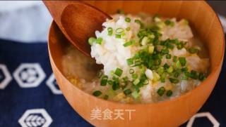 Scallops and Egg Congee recipe