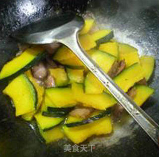 Stir-fried Japanese Pumpkin with Soy Sauce recipe