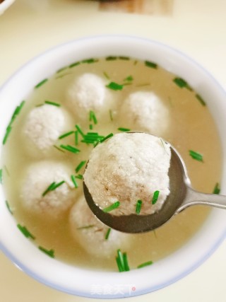 Lotus Root Meatballs recipe