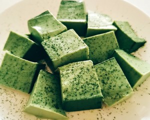 Oven-free ❗ Matcha Milk Jelly that Succeeds After Stirring 😋 recipe