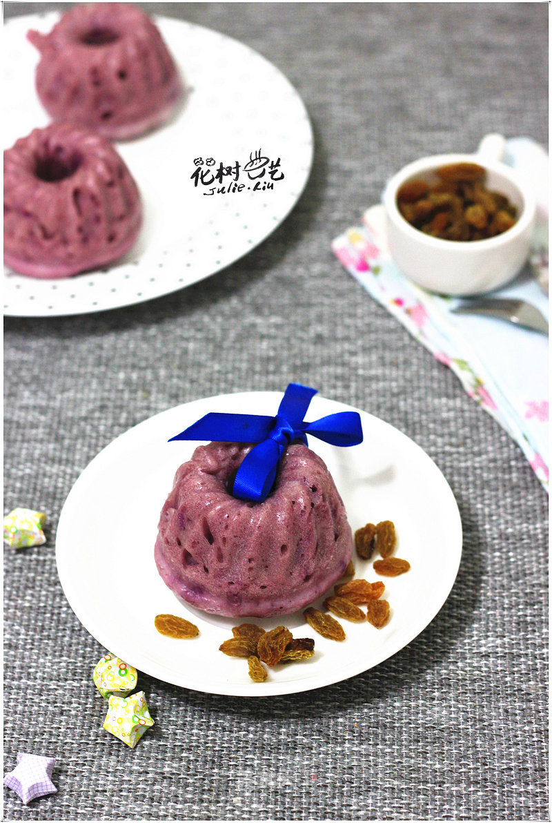 Purple Temptation-purple Sweet Potato Hair Cake