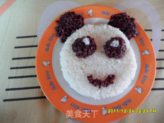 Panda Rice Ball recipe