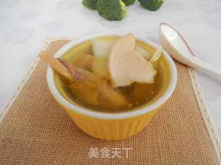 Chicken Soup with American Ginseng Conch recipe