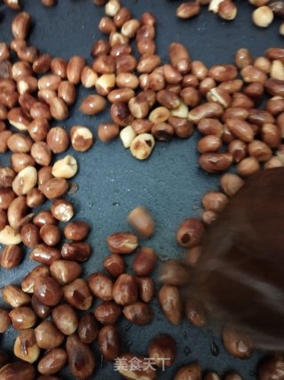 Crispy Peanuts (less Oil Version) recipe