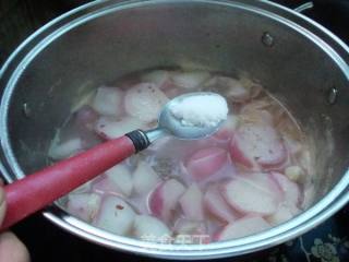 Bone-bone Ginseng Boiled Red Radish recipe